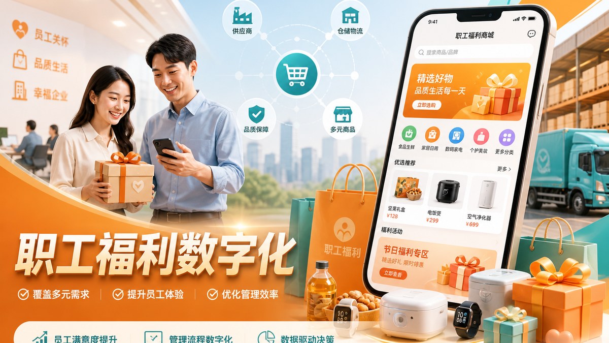 职工福利数字化提速：合规选品、场景运营与供应链协同成关键